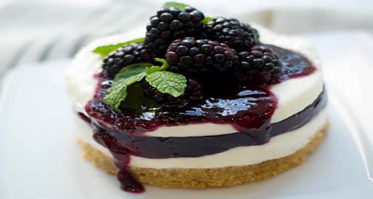 mousse de zarzamora